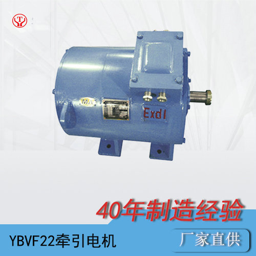 礦用電機(jī)車(chē)YBVF-22BP變頻牽引電機(jī)(圖1)